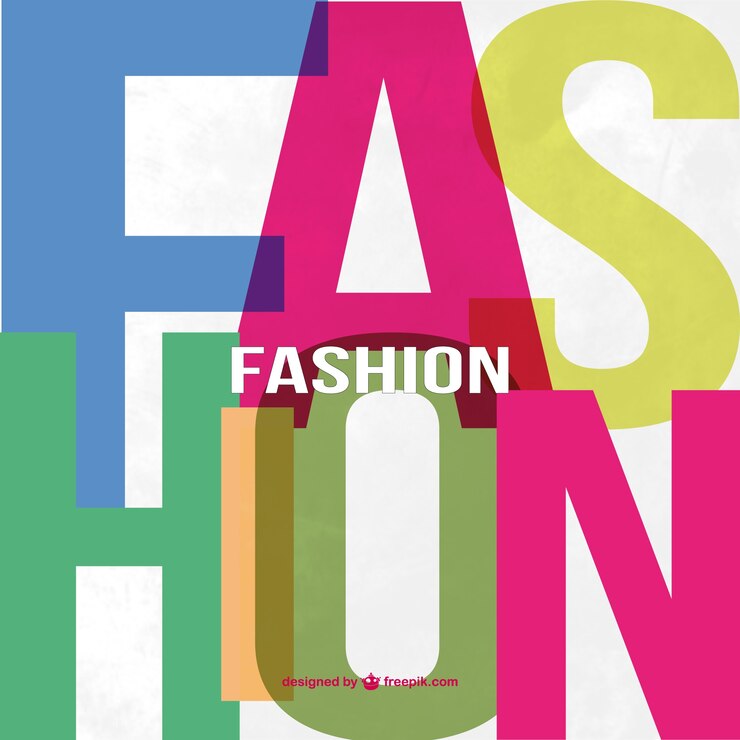 Vector gratuito vector de rótulo de moda