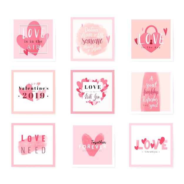 Vector de San Valentín 14 de febrero