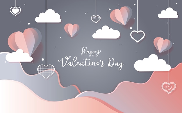 Vector de San Valentín 14 de febrero