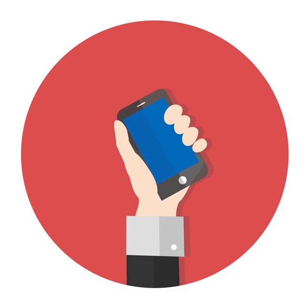 Vector de smartphone