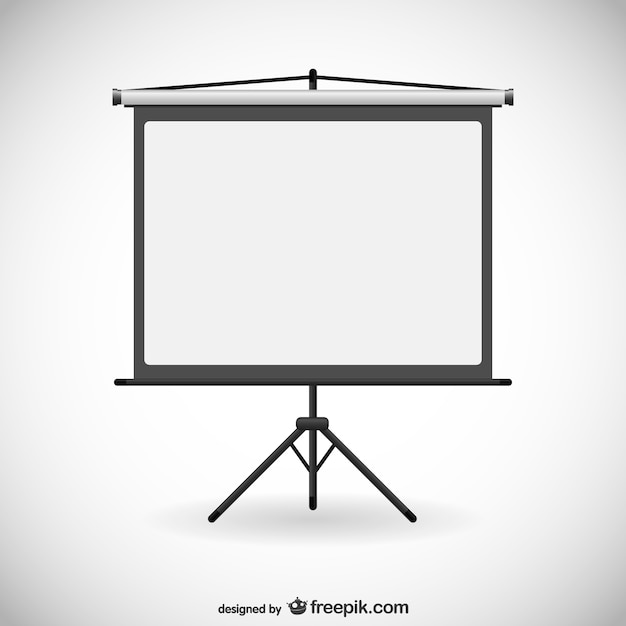 Vector tablón para presentaciones