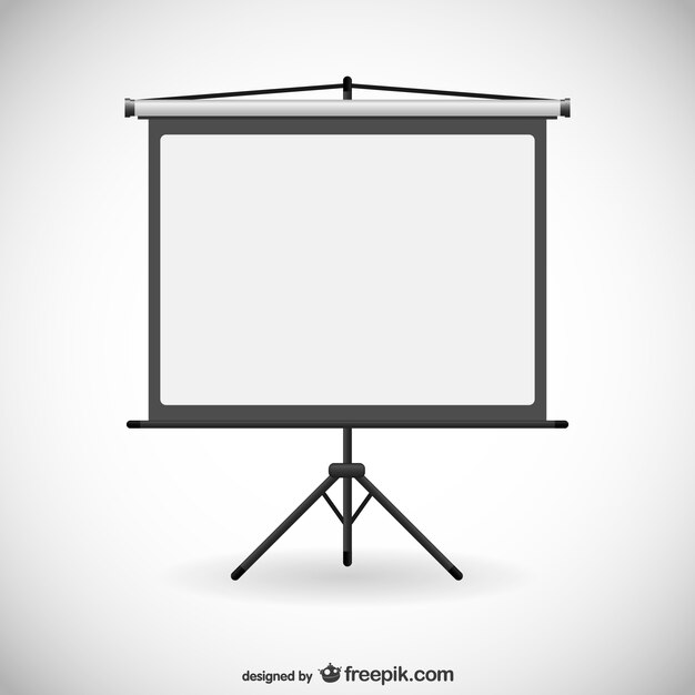 Vector tablón para presentaciones