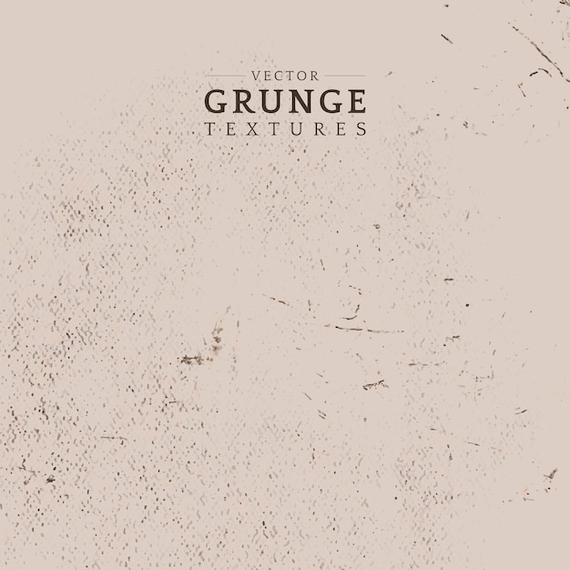 Vector de textura apenada grunge beige