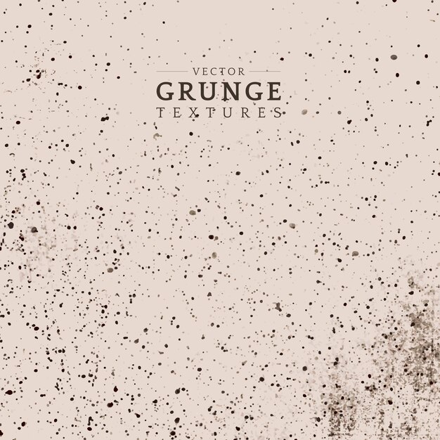 Vector de textura apenada grunge beige