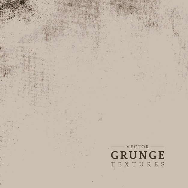 Vector de textura apenada grunge beige