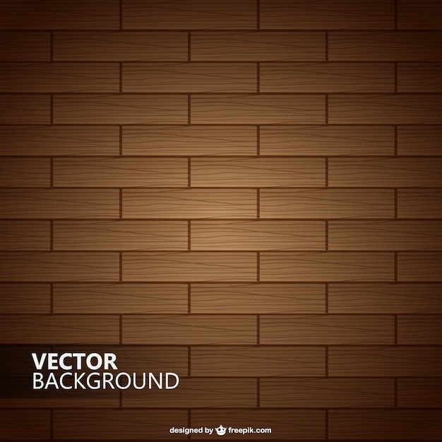 Vector con textura de parquet