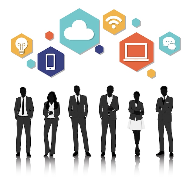 Vector UI Illustration Business People Concept