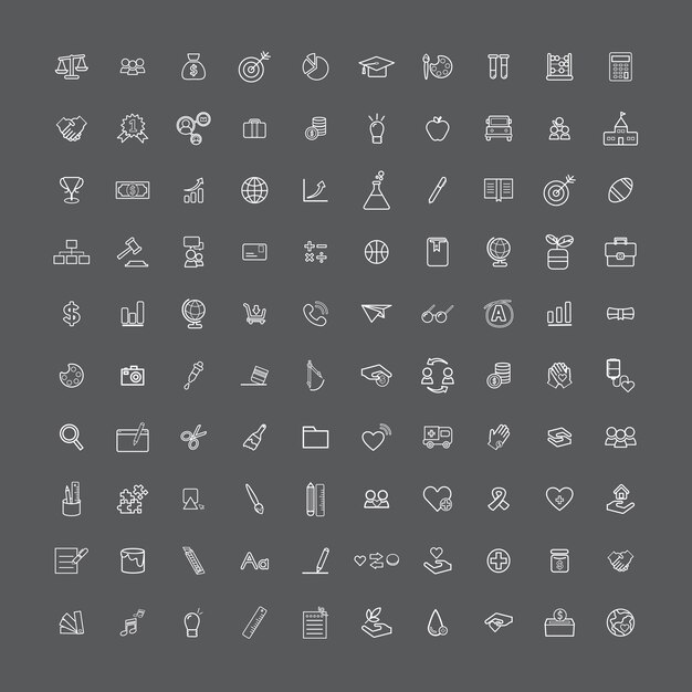 Vector UI Illustration Concepto de educación de negocios mixtos