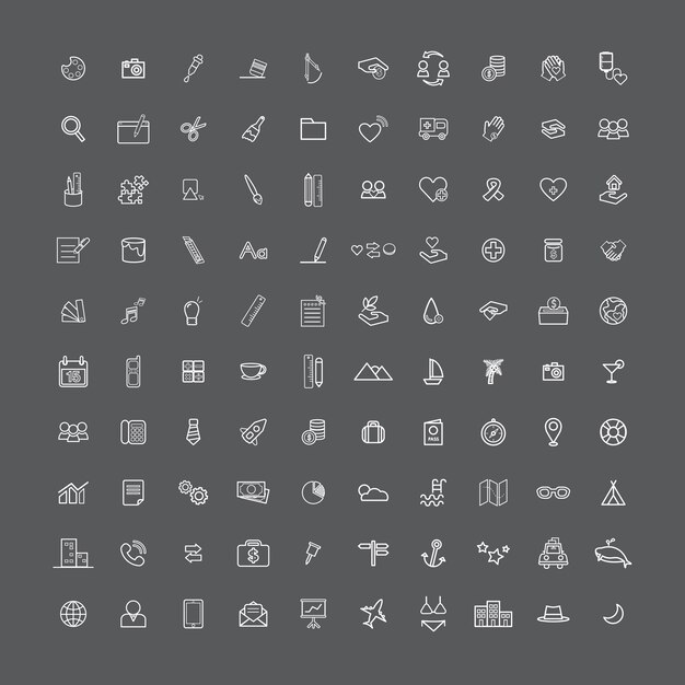 Vector UI Illustration Negocios mixtos de educación para viajes