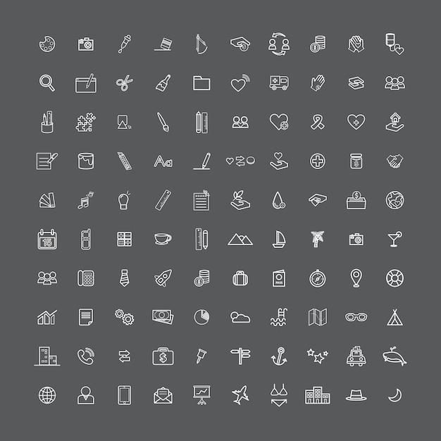 Vector UI Illustration Negocios mixtos de educación para viajes
