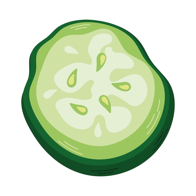 vegetales de pepino fresco
