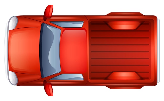 Vector gratuito un vehículo de recogida