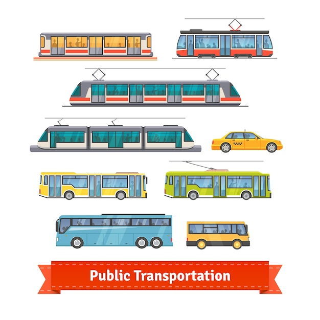 Vehículos de transporte urbanos y interurbanos