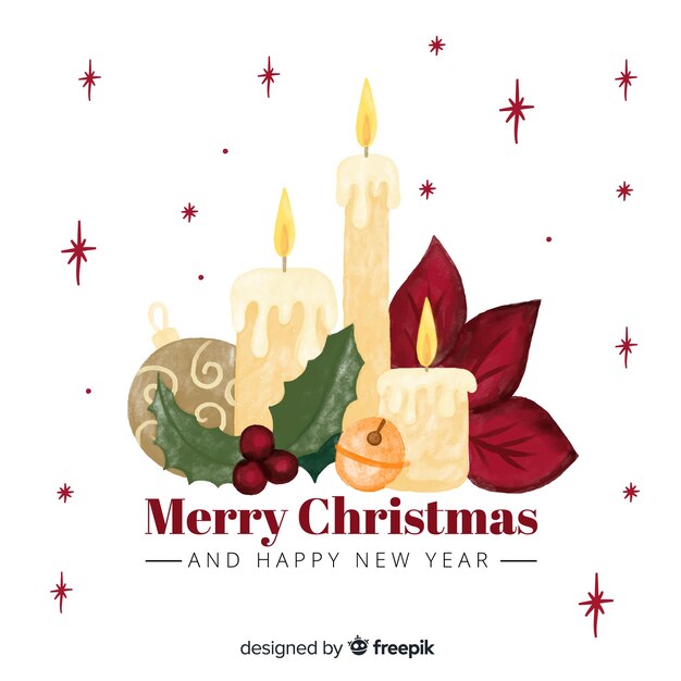 Velas de Navidad