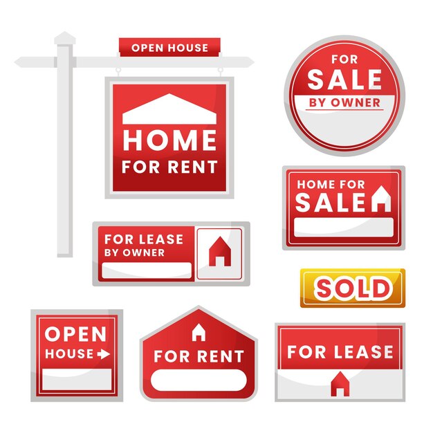 Venta de carteles inmobiliarios