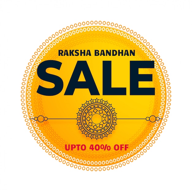 Venta de festival de raksha bandhan