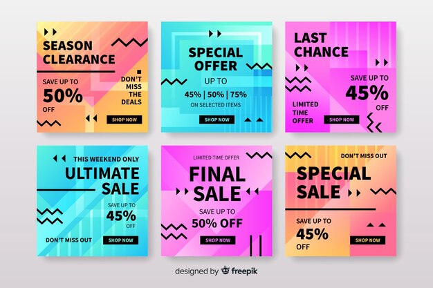 Venta final instagram post collection