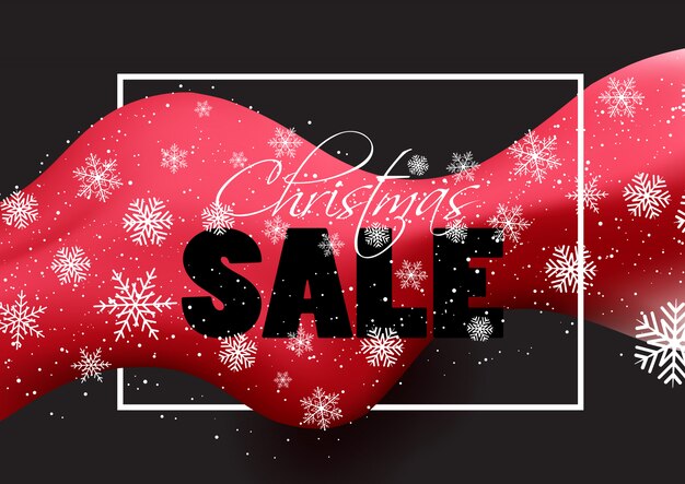 Venta de navidad de fondo