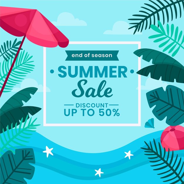 Venta de verano de fin de temporada