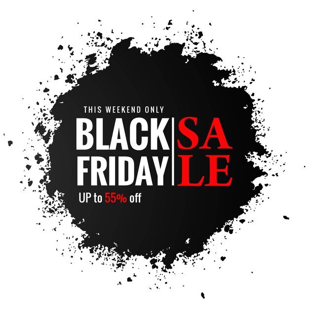 Venta de viernes negro para black splash