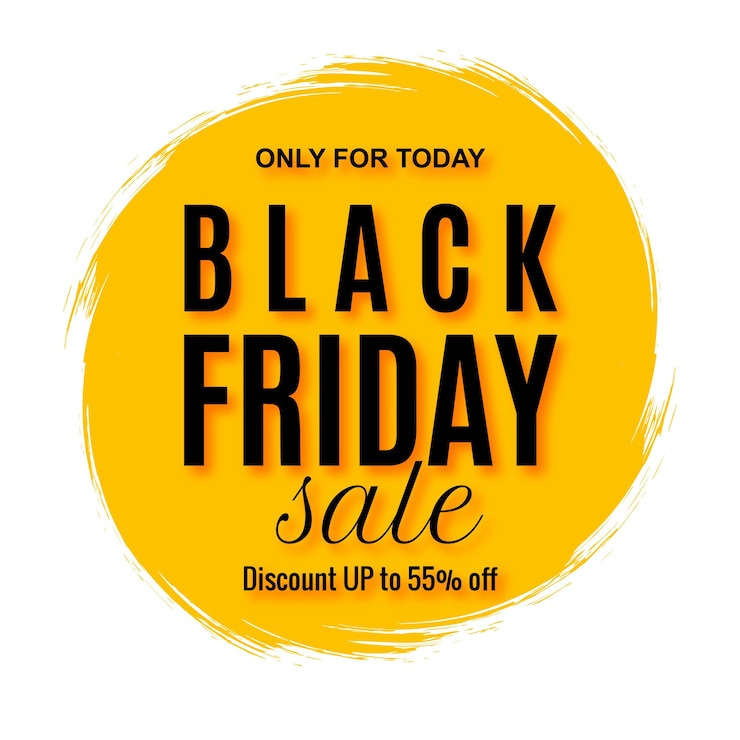 Vector gratuito venta de viernes negro elegante con splash