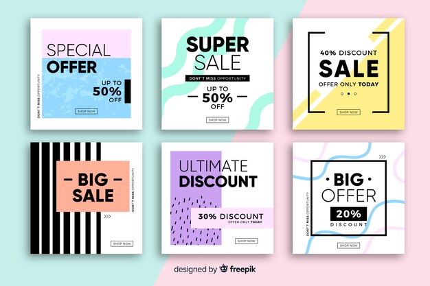 Ventas instagram post collection
