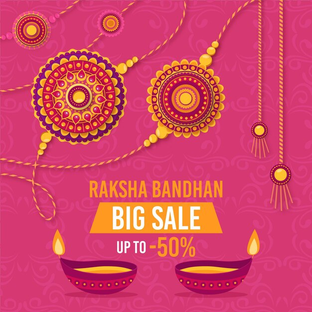 Ventas planas de raksha bandhan