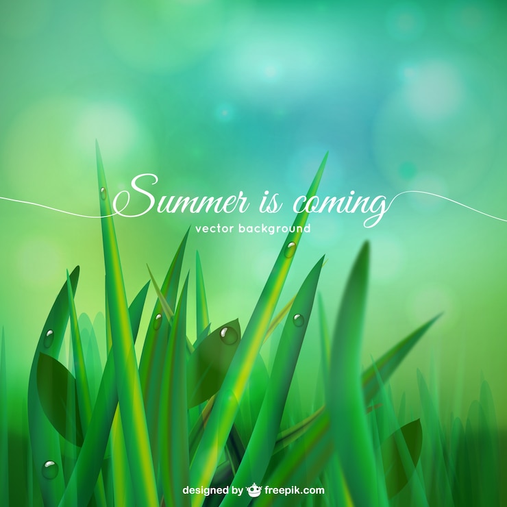Vector gratuito el verano está llegando fondo