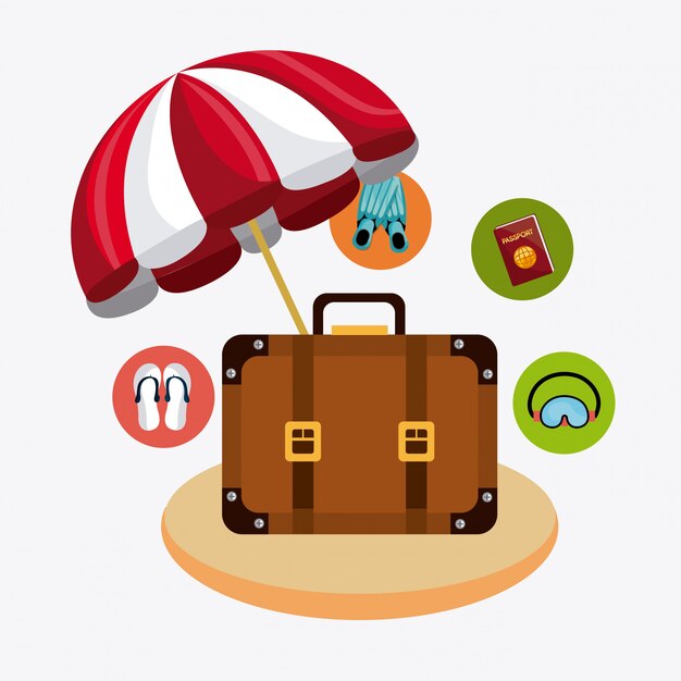 Verano, vacaciones y viajes.