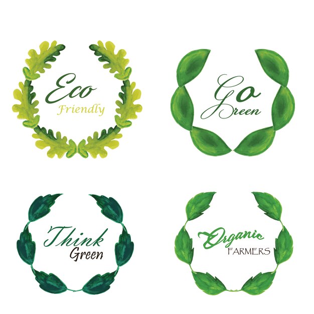 El verde de la acuarela deja la colección del logotipos