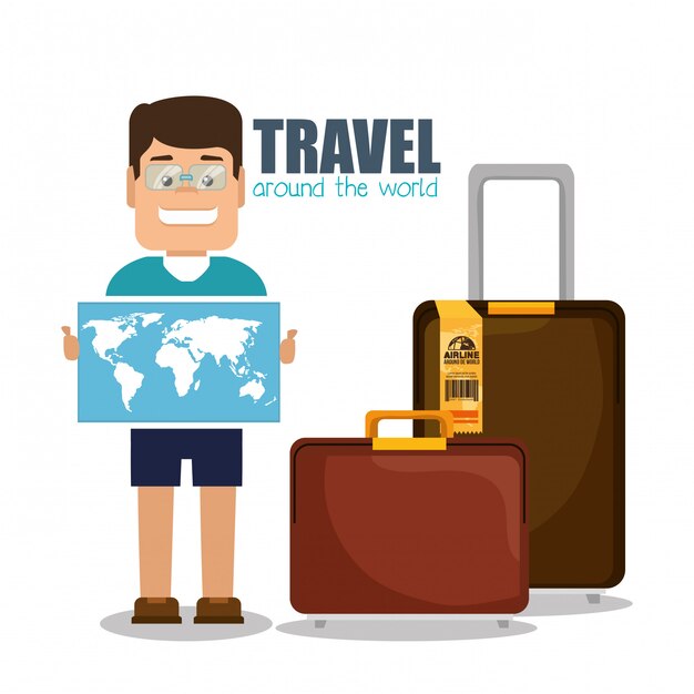 viajar alrededor del mundo