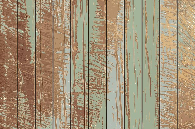 Vinatge pintura rayada sobre tablones de textura de madera