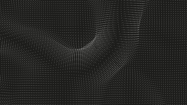 visualización de campo monocromática de fuerzas.