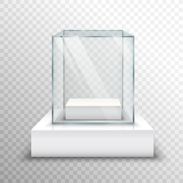 Vitrina Vacía Transparente