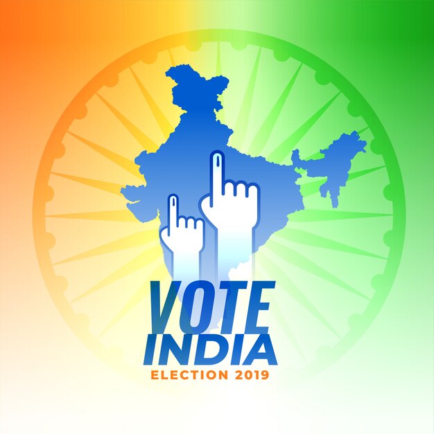 Votar para el fondo de la elección india