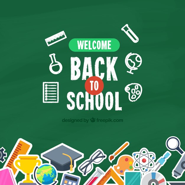 De vuelta a la escuela con la pizarra