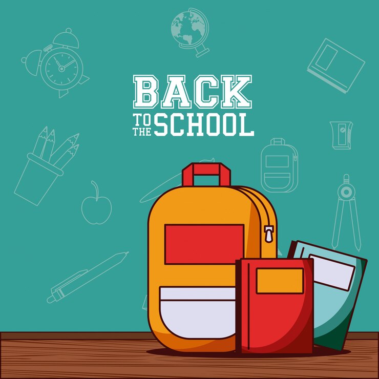 Vector gratuito de vuelta a la escuela