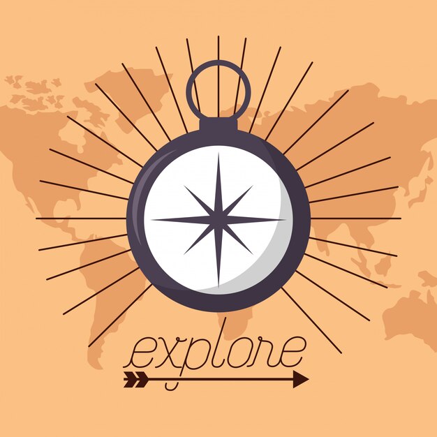 Wanderlust explore el paisaje