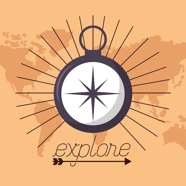 Wanderlust explore el paisaje