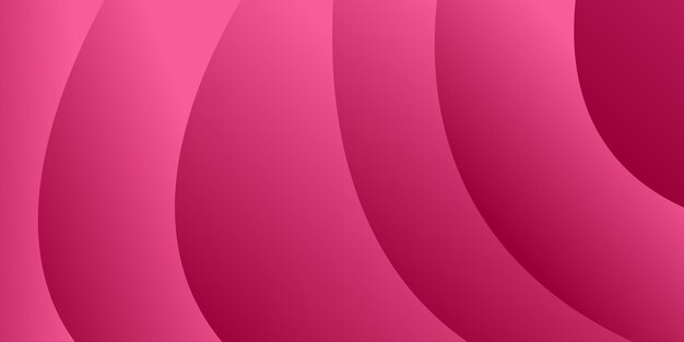 Wave pink gradient background