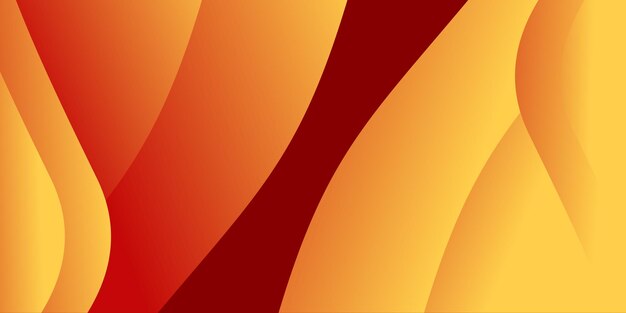 Wave yellow gradient background