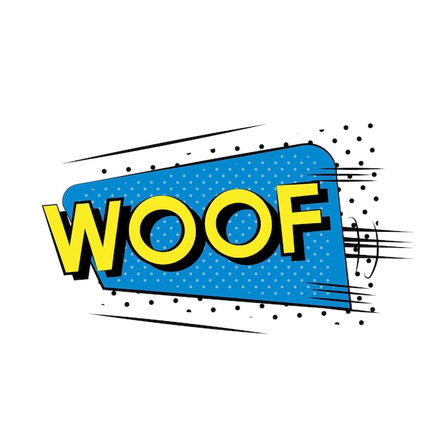 Woof estilo comic