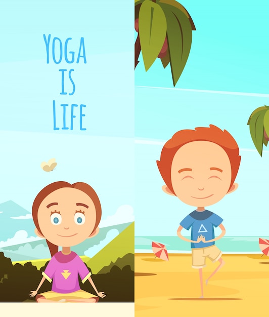 El yoga es ilustración de la vida