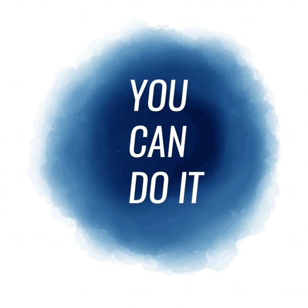 You can do it