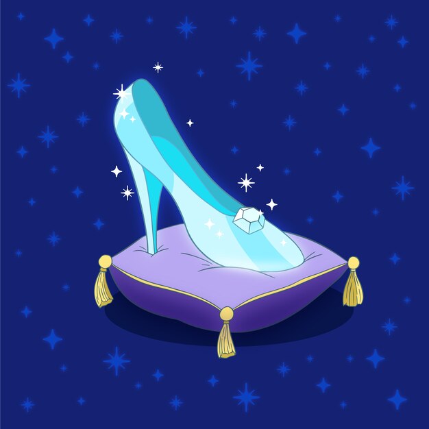 Zapato de cristal de Cenicienta