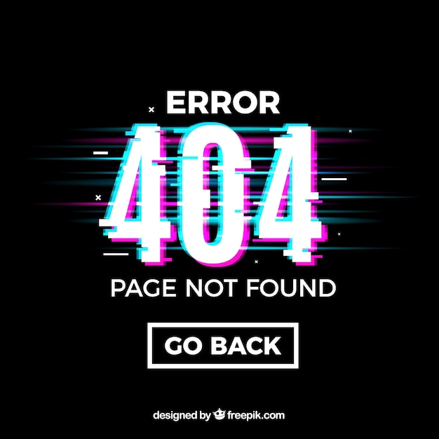 404 error design
