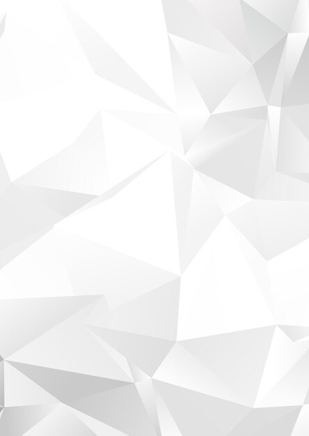 Abstract background with a low poly monochrome background design