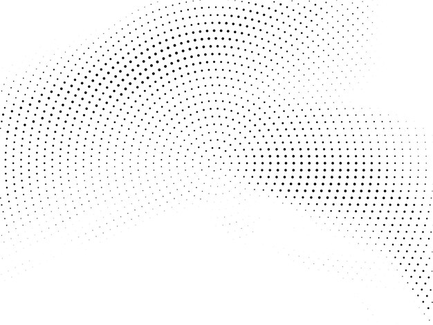 Abstract circular halftone design background