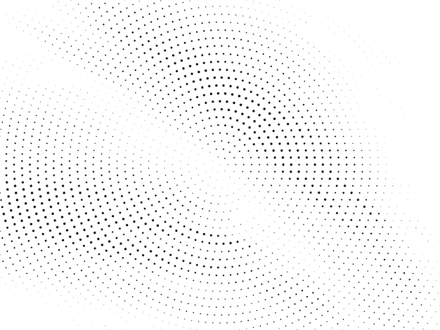 Abstract circular halftone design background