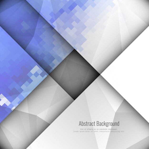 Abstract moderno geometric background design